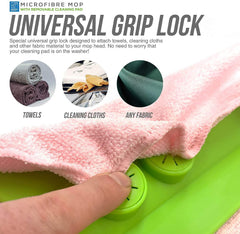 Microfibre Flat Mop for Laminate Wood & Hard Floors