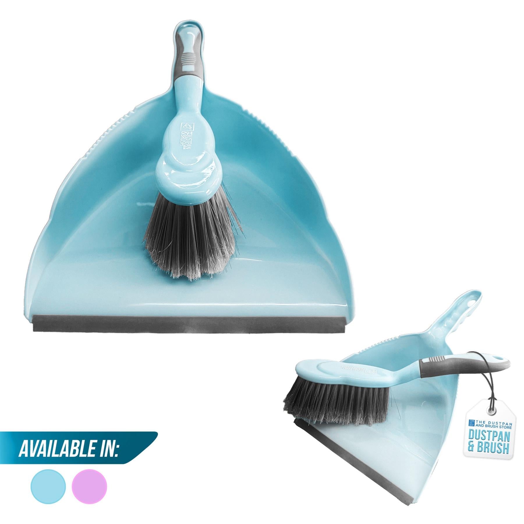 Duck Egg Dustpan and Brush Set