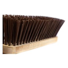 10" Newman and Cole Stiff PVC Broom Head with Hole