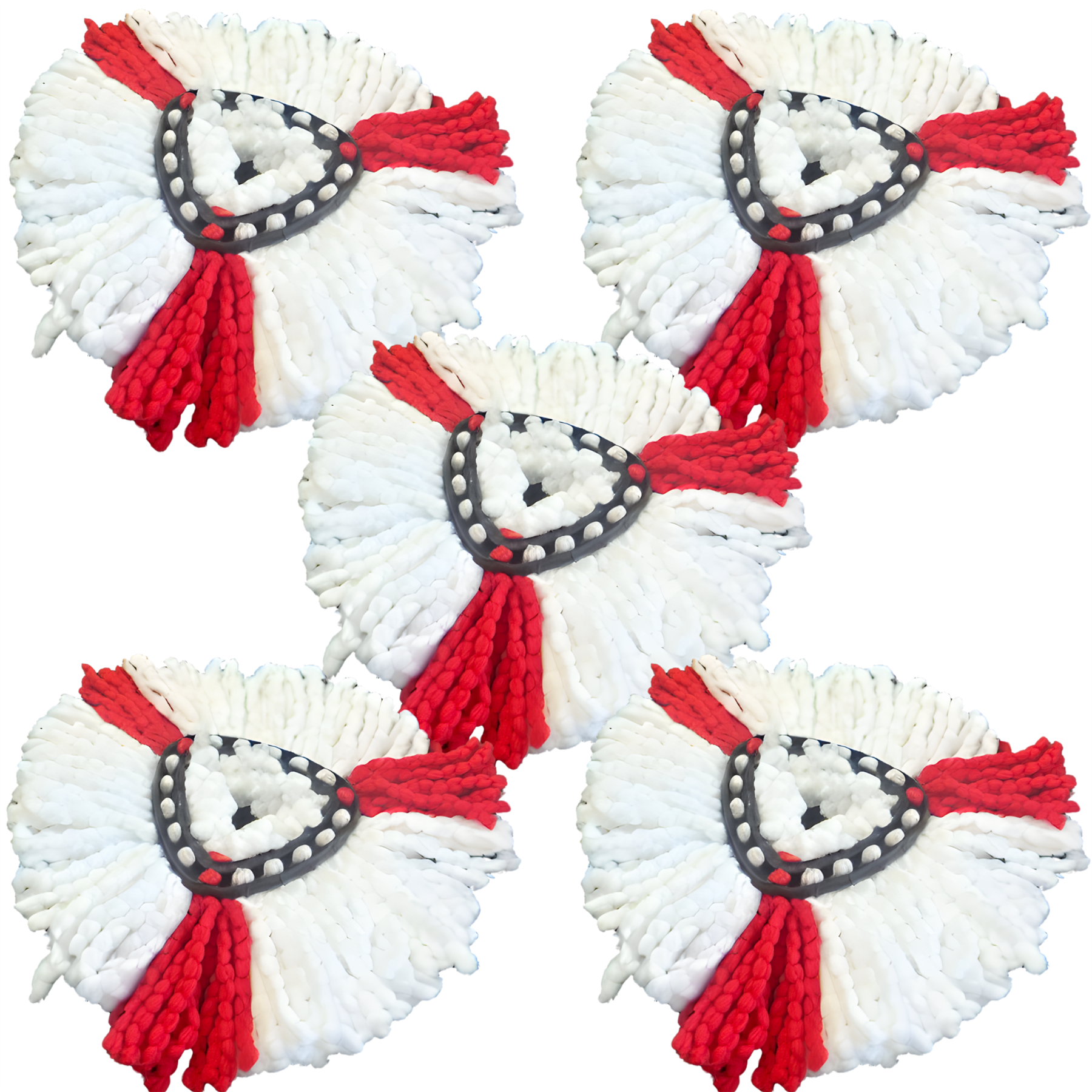 Spin Mop Replacement Head - 5 Pack