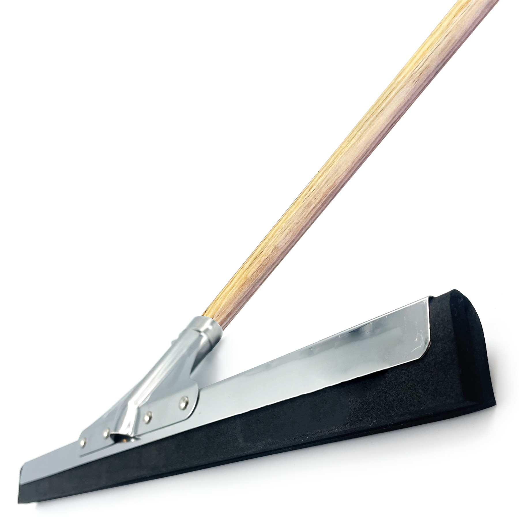 18" Foam Floor Squeegee with Wooden Handle