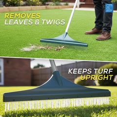 Artificial Grass Rake and Handle