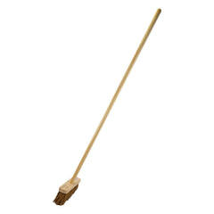 12" Newman & Cole Soft Coco Broom with Handle | Indoor Sweeping Brush