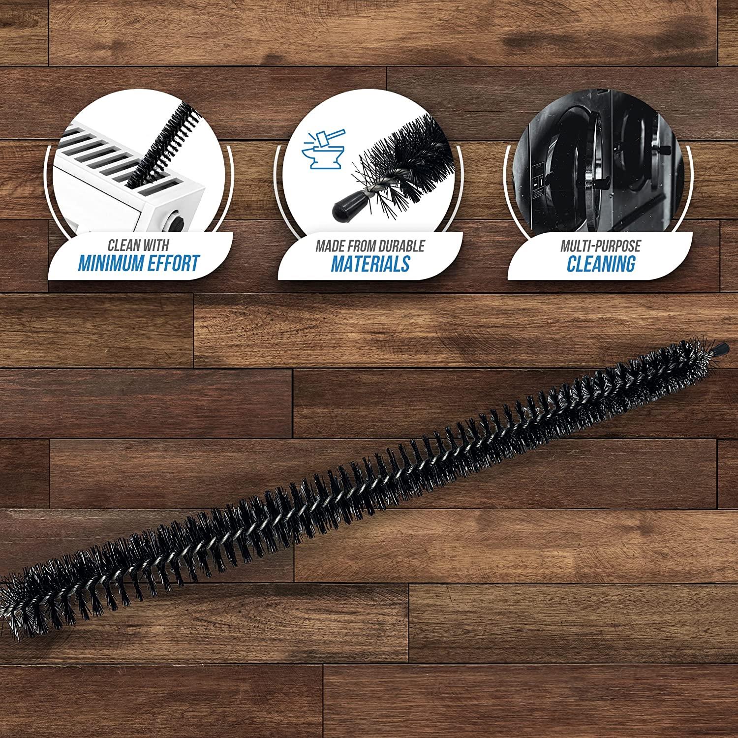 Long Reach Radiator Cleaning Brush – Flexible 113cm Duster