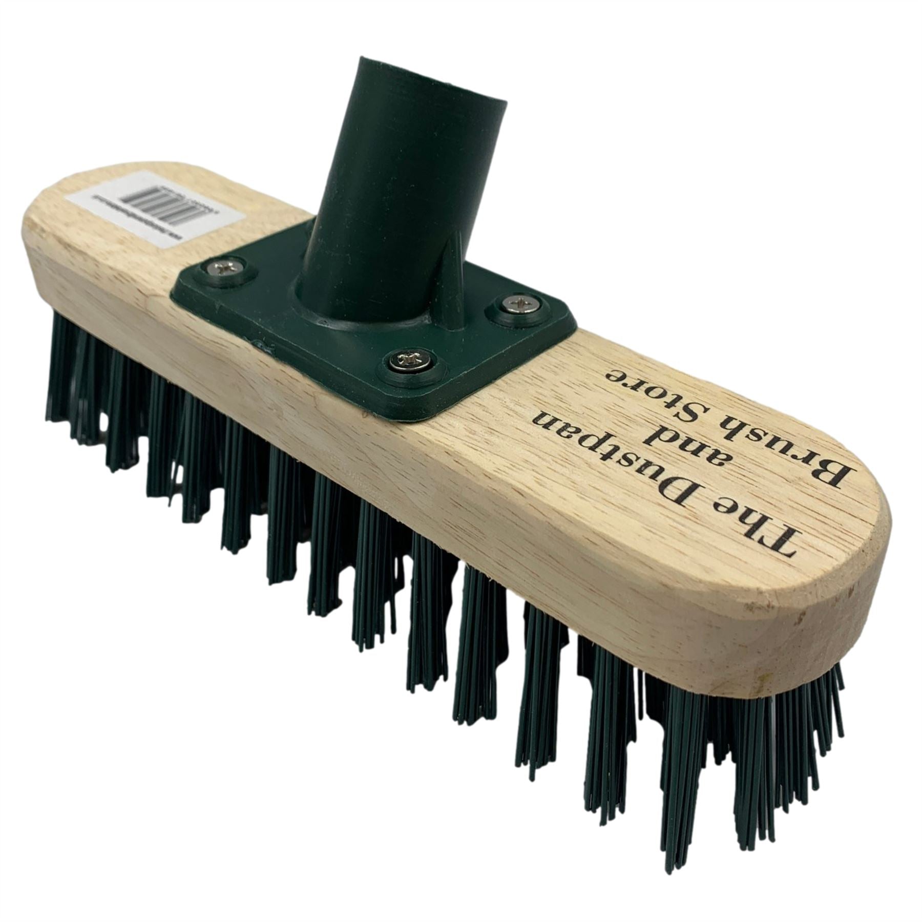 9" Stiff PVC Deck Scrub Brush Head Only