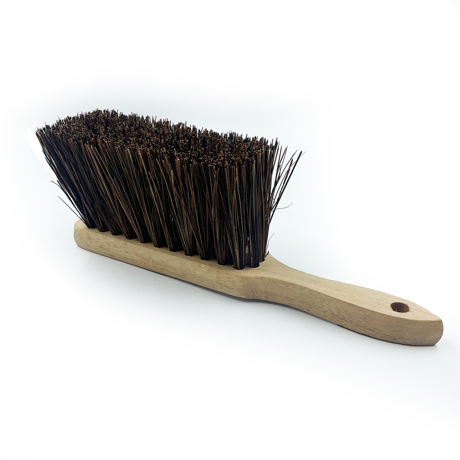 Newman and Cole Natural Stiff Bassine Wooden Hand Brush