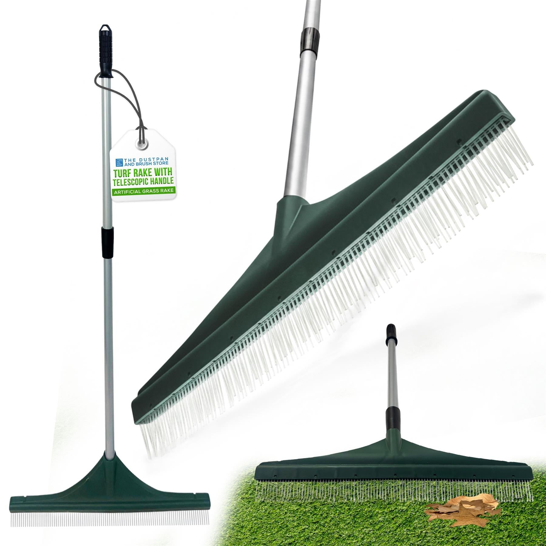 Artificial Grass Rake and Handle