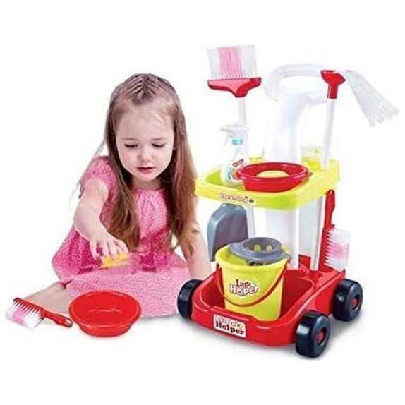 Childs Play Cleaning Trolley  Set