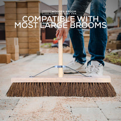 Metal Broom Support Stay Bracket Arm for Platform Brooms – 35cm