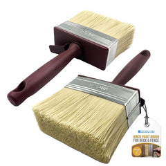 Shed and Fence Paint Brushes – Pack of 2