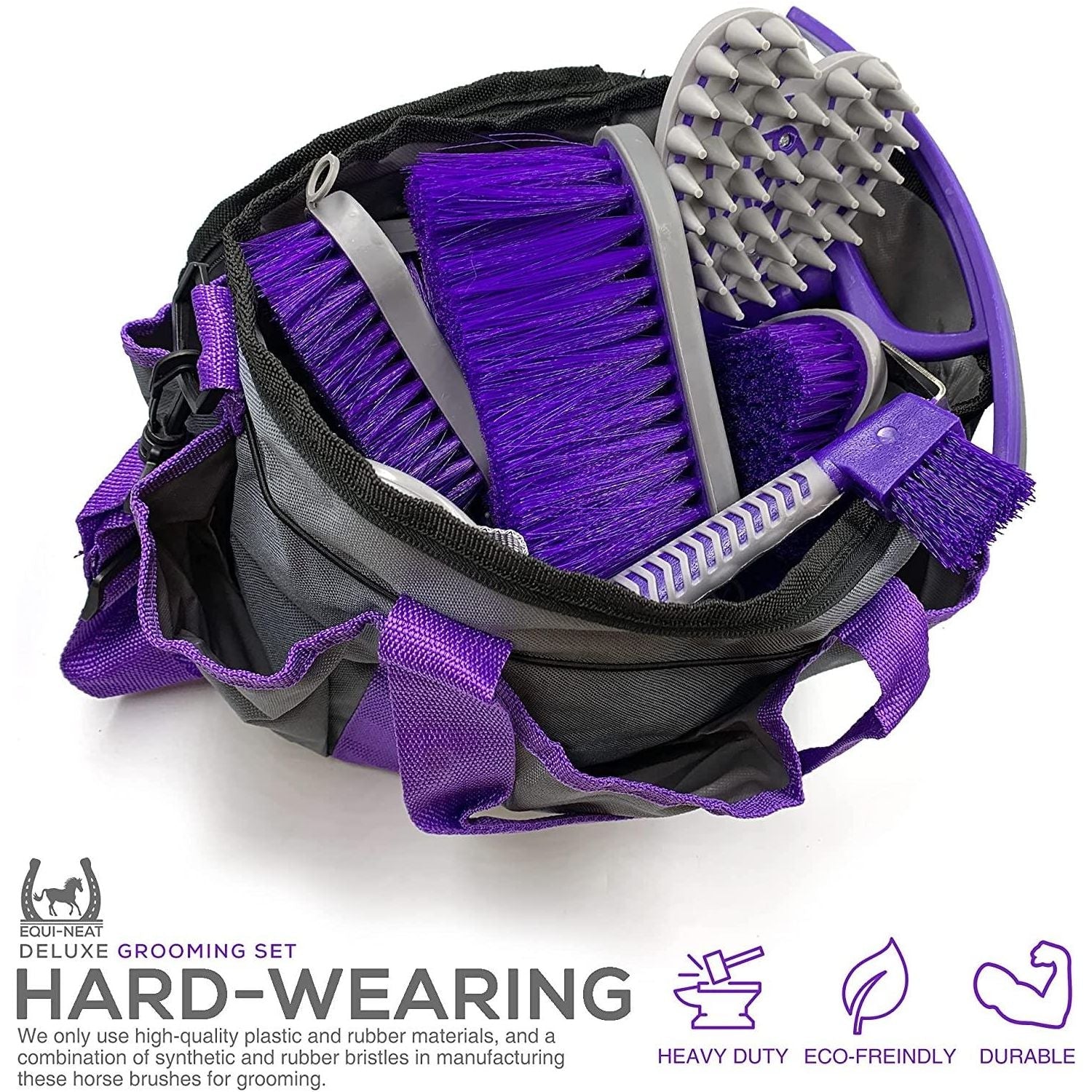 Equi-Neat 12 Piece Horse Grooming Kit Set | Equestrian Gift Set