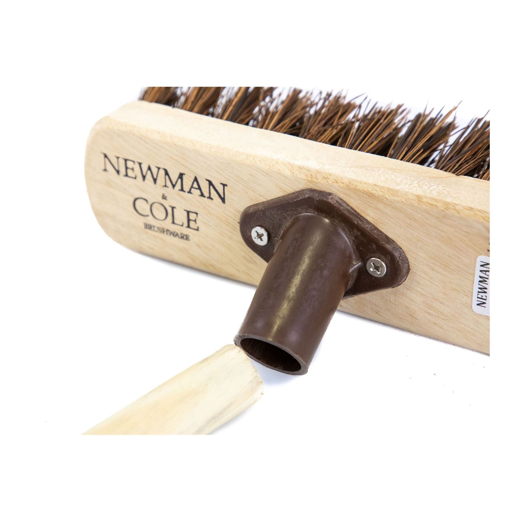 Newman & Cole 9" Natural Bassine Deck Scrub Head