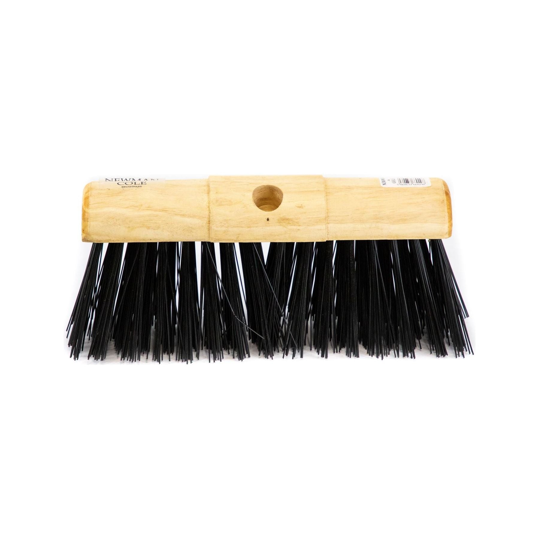 Newman and Cole 13" Synthetic Saddle Broom Head with Hole