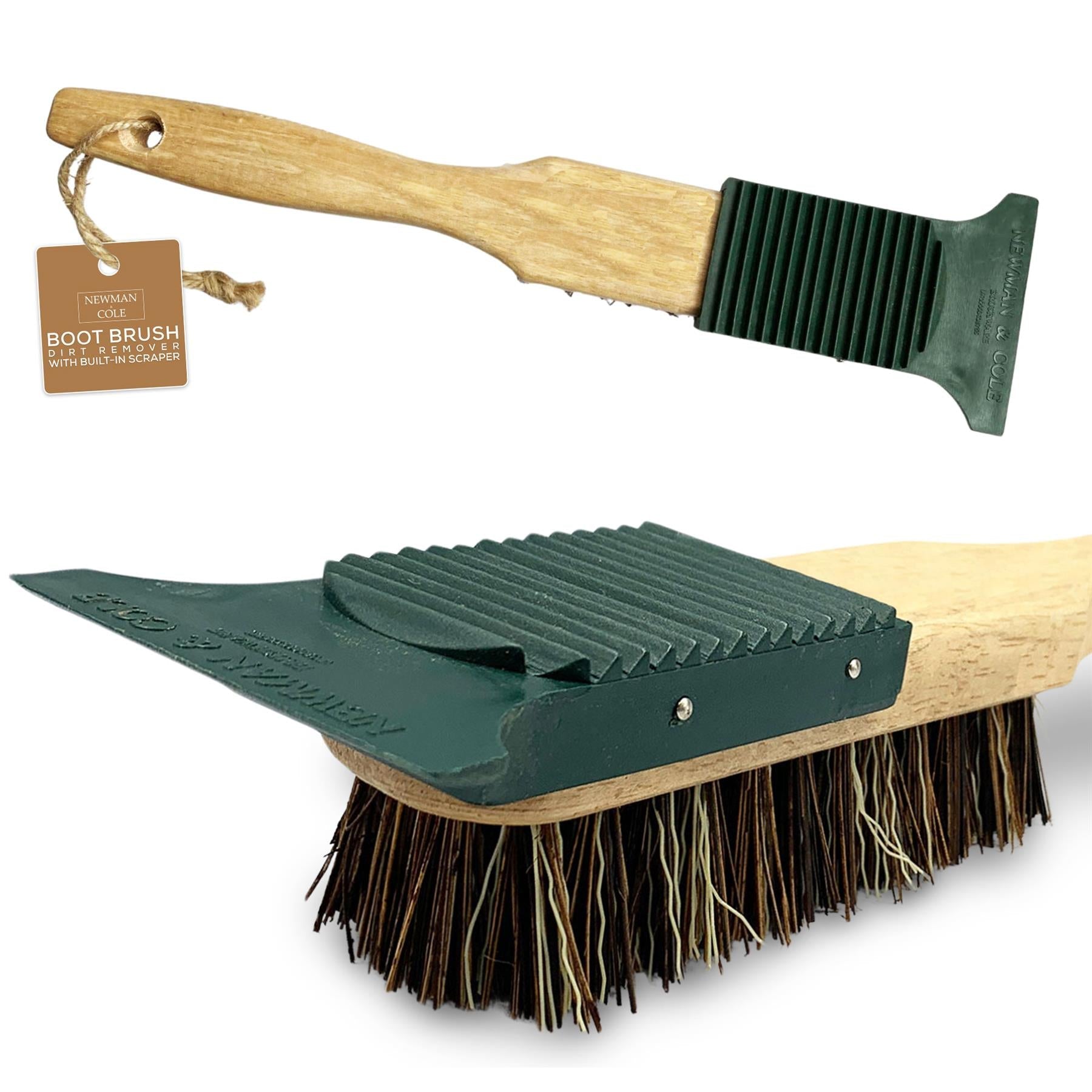 Newman & Cole Shoe & Boot Brush with Mud Scraper