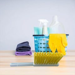 Yellow Hygiene Hand Brush – Soft & Stiff Colour Coded Brush