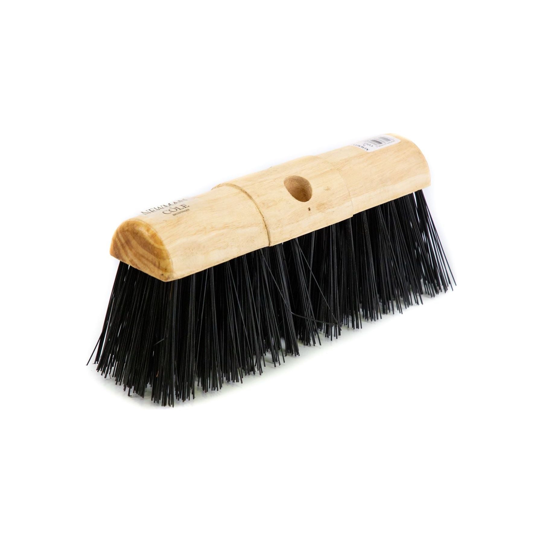 Newman and Cole 13" Synthetic Saddle Broom Head with Hole