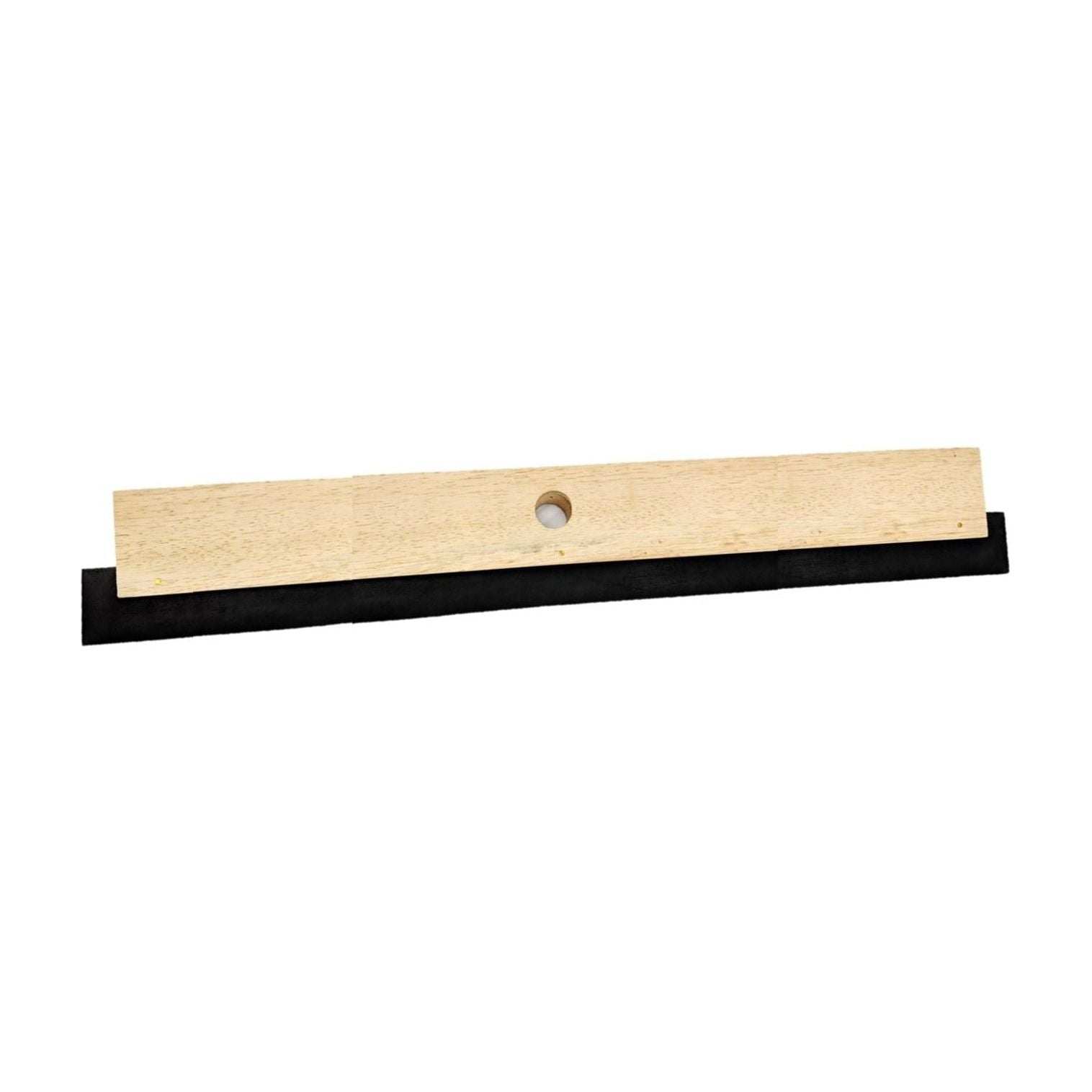 36" Wooden Rubber Floor Squeegee - HEAD ONLY