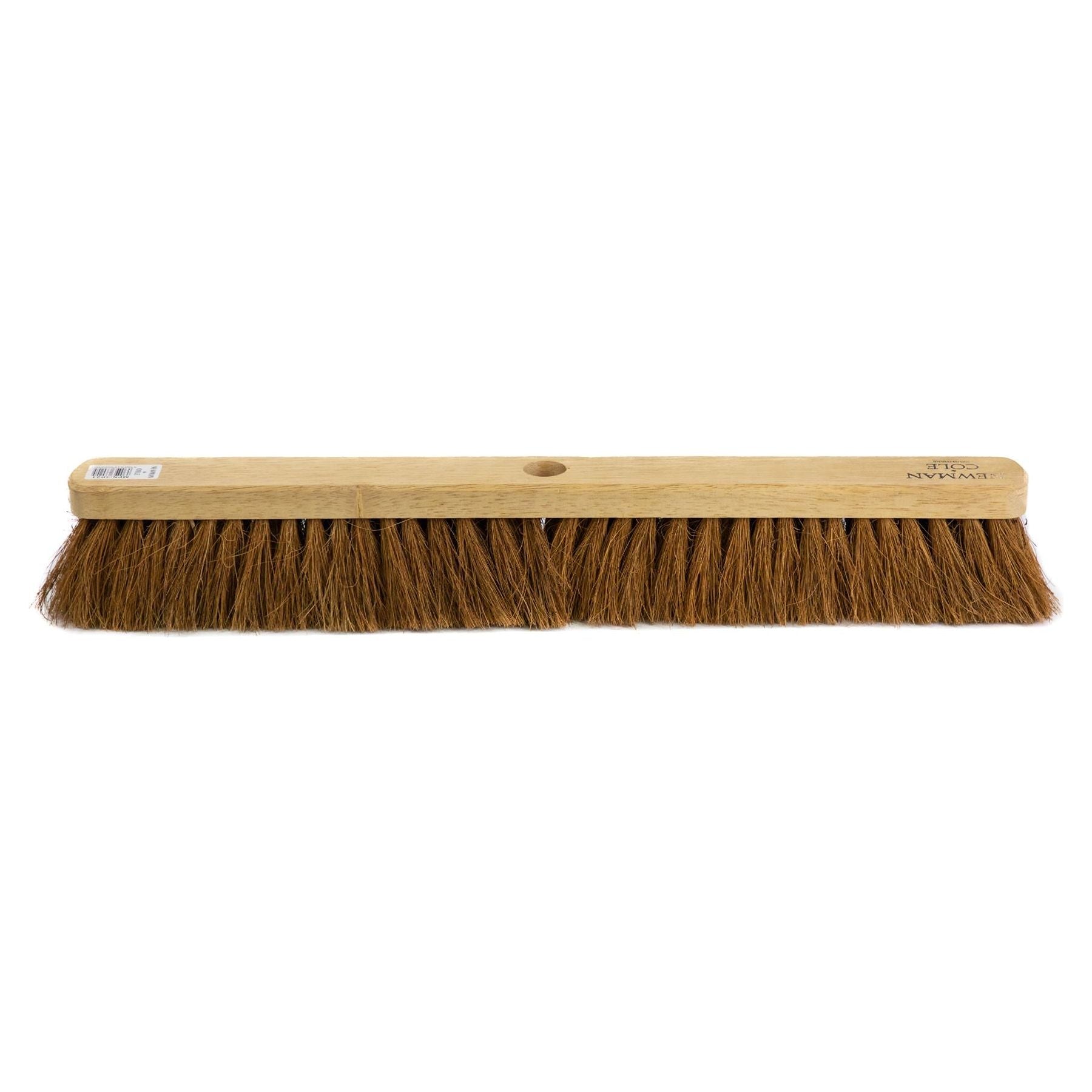 Newman and Cole 18 Inch 460mm Soft Coco Broom Head - Indoor Brush