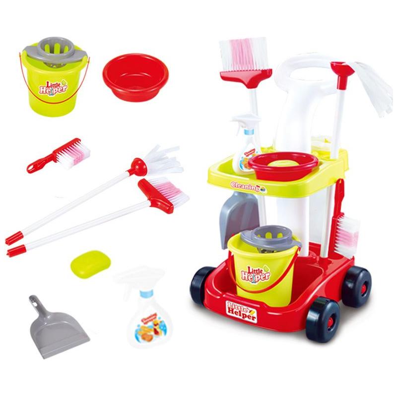 Childs Play Cleaning Trolley  Set