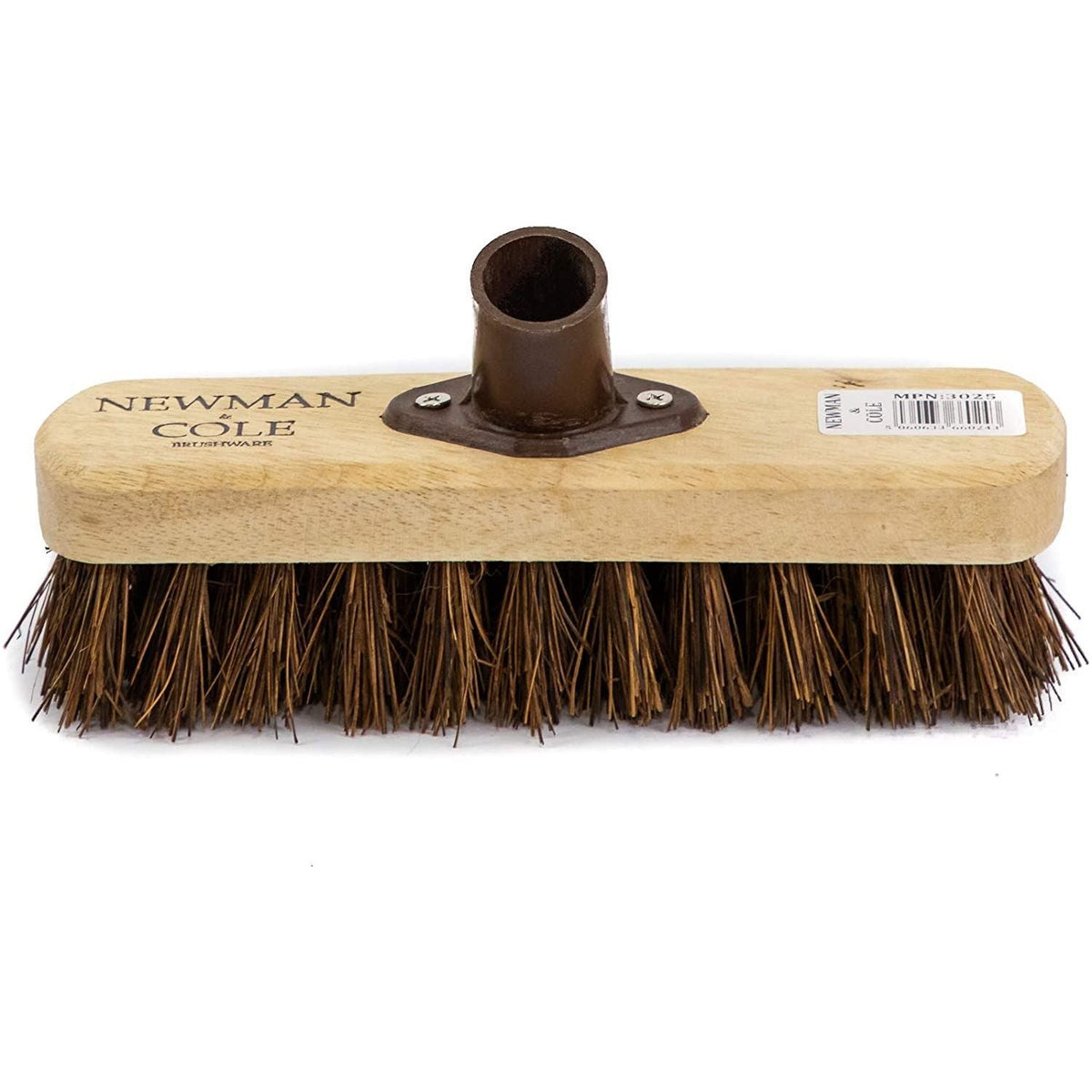Newman & Cole 9" Natural Bassine Deck Scrub Head
