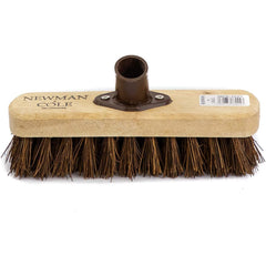 Newman & Cole 9" Natural Bassine Deck Scrub Head
