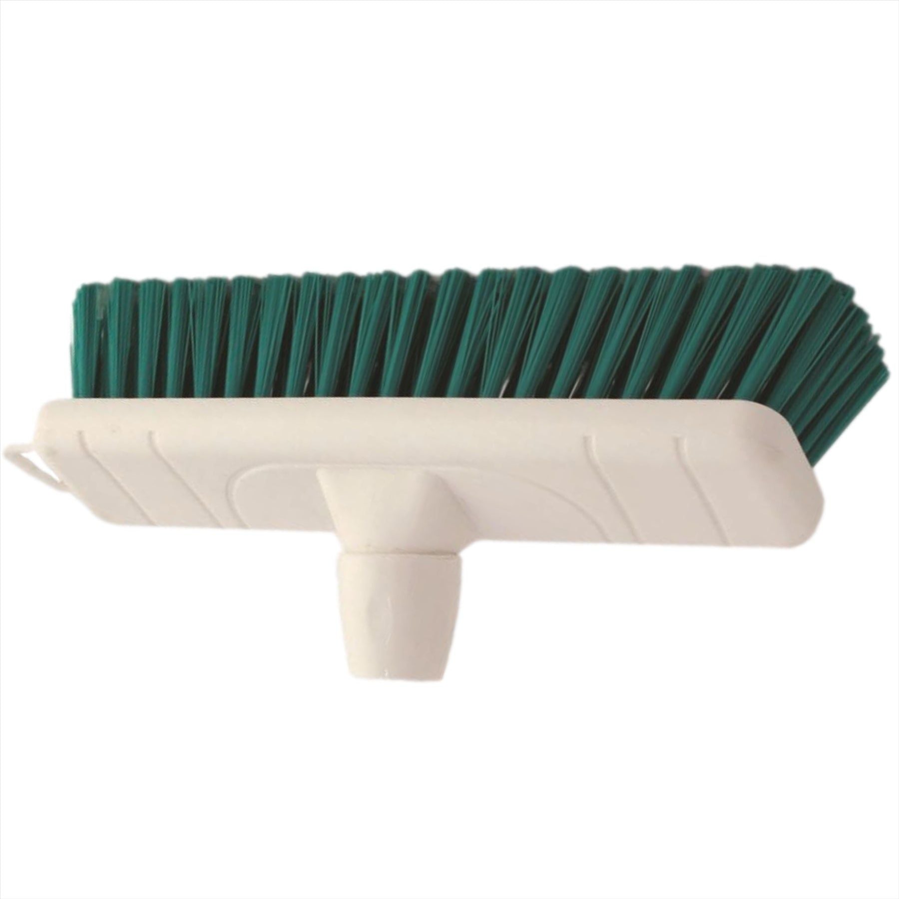 Green 12" Soft Colour Coded Food Hygiene Broom Head