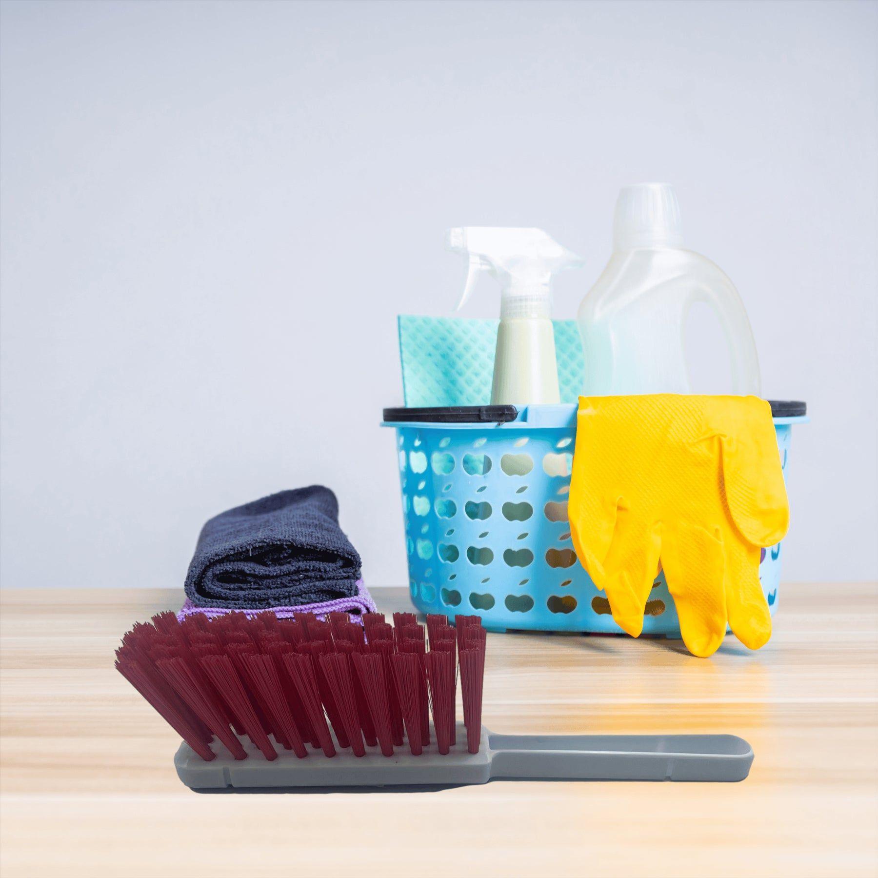 Red Colour Coded Hygiene Hand Brush – Soft Banister Brush