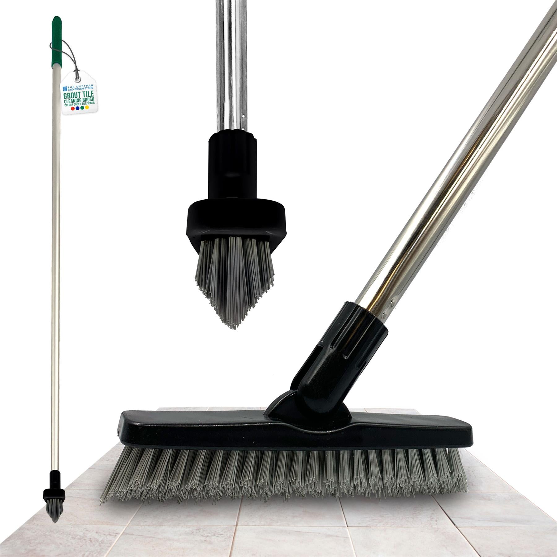 Angled Grout Brush with Colour Coded Handle