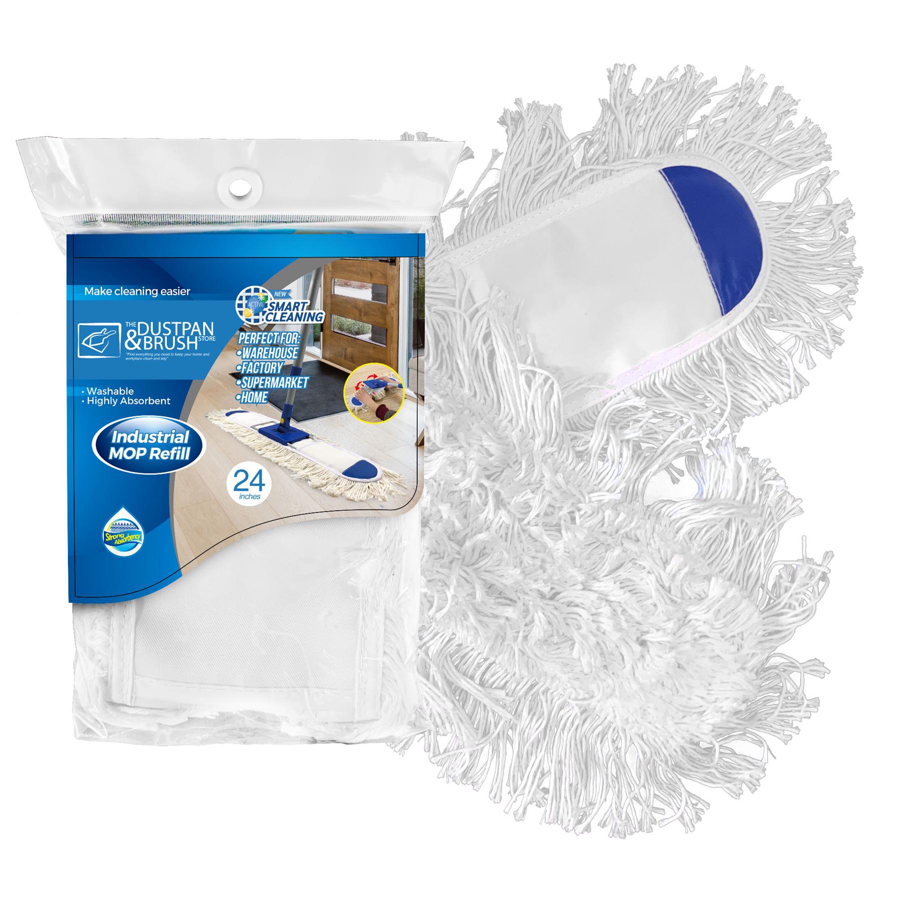 24" Flat Floor Mop Dustbeater Refill | Replacement Head