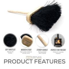 Fireside Companion Hearth Brush and Handle