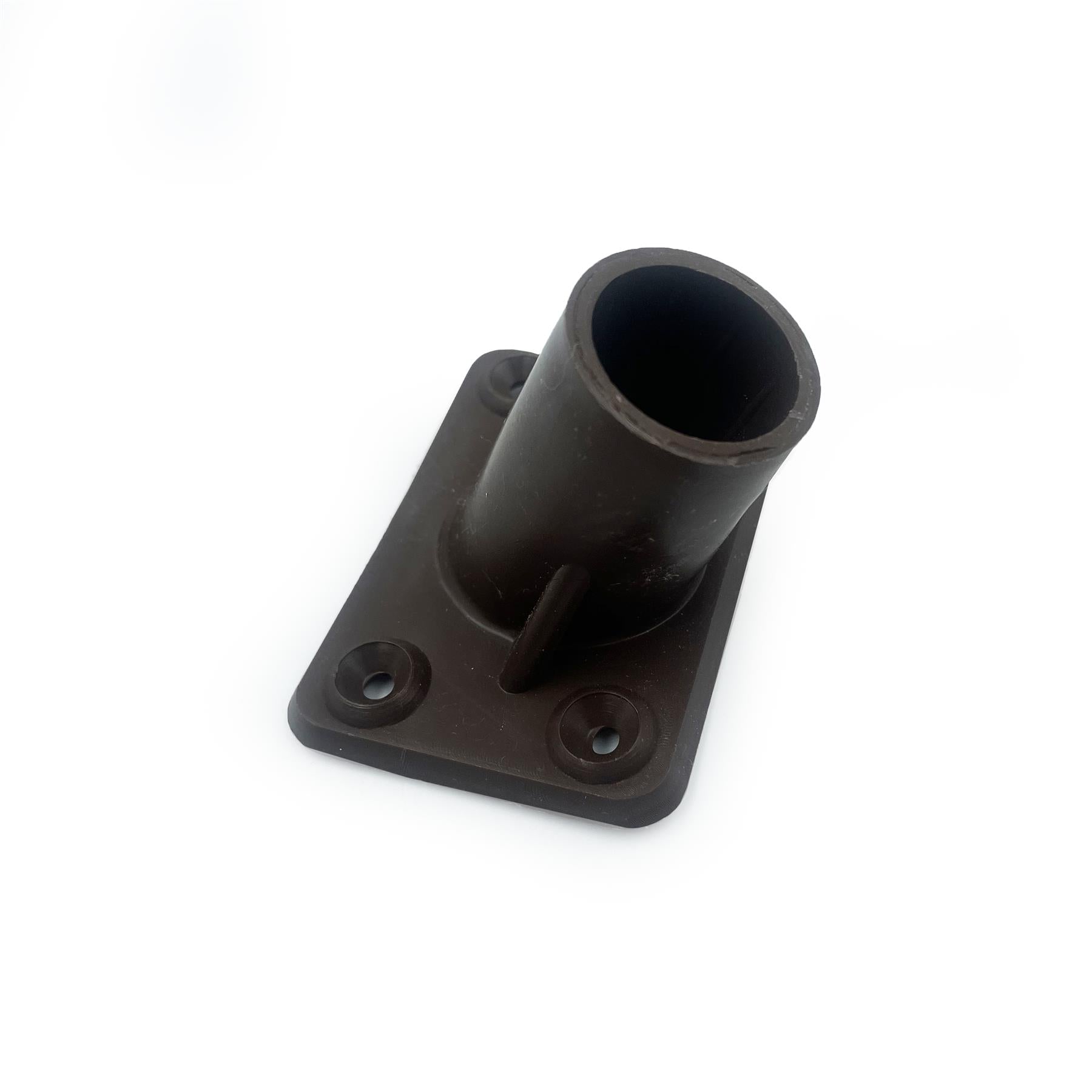Plastic Broom Handle Bracket 15/16" (23–24mm) – 4 Hole Socket
