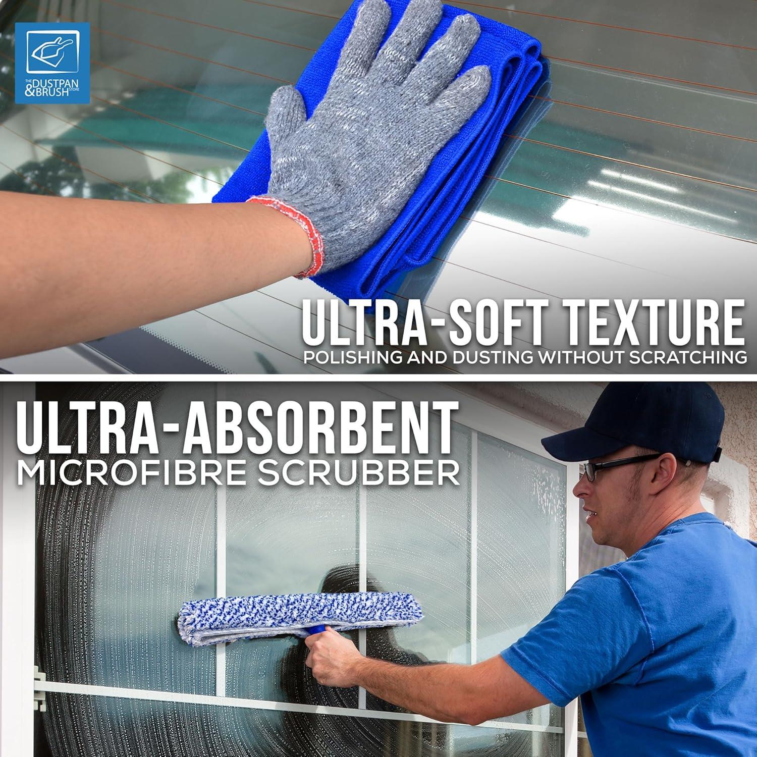 Window Cleaning Kit – Squeegee, Applicator & 42cm Bucket Set