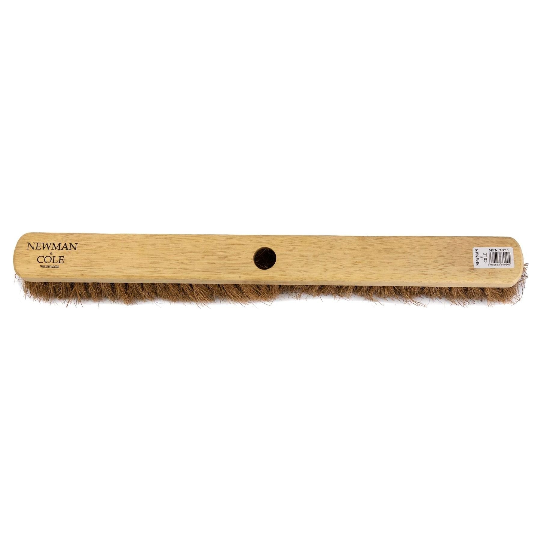 Newman and Cole 18 Inch 460mm Soft Coco Broom Head - Indoor Brush