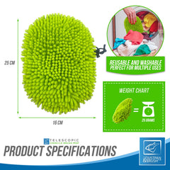 Chenille Car Wash Mop Refill Head | Replacement Mop Head