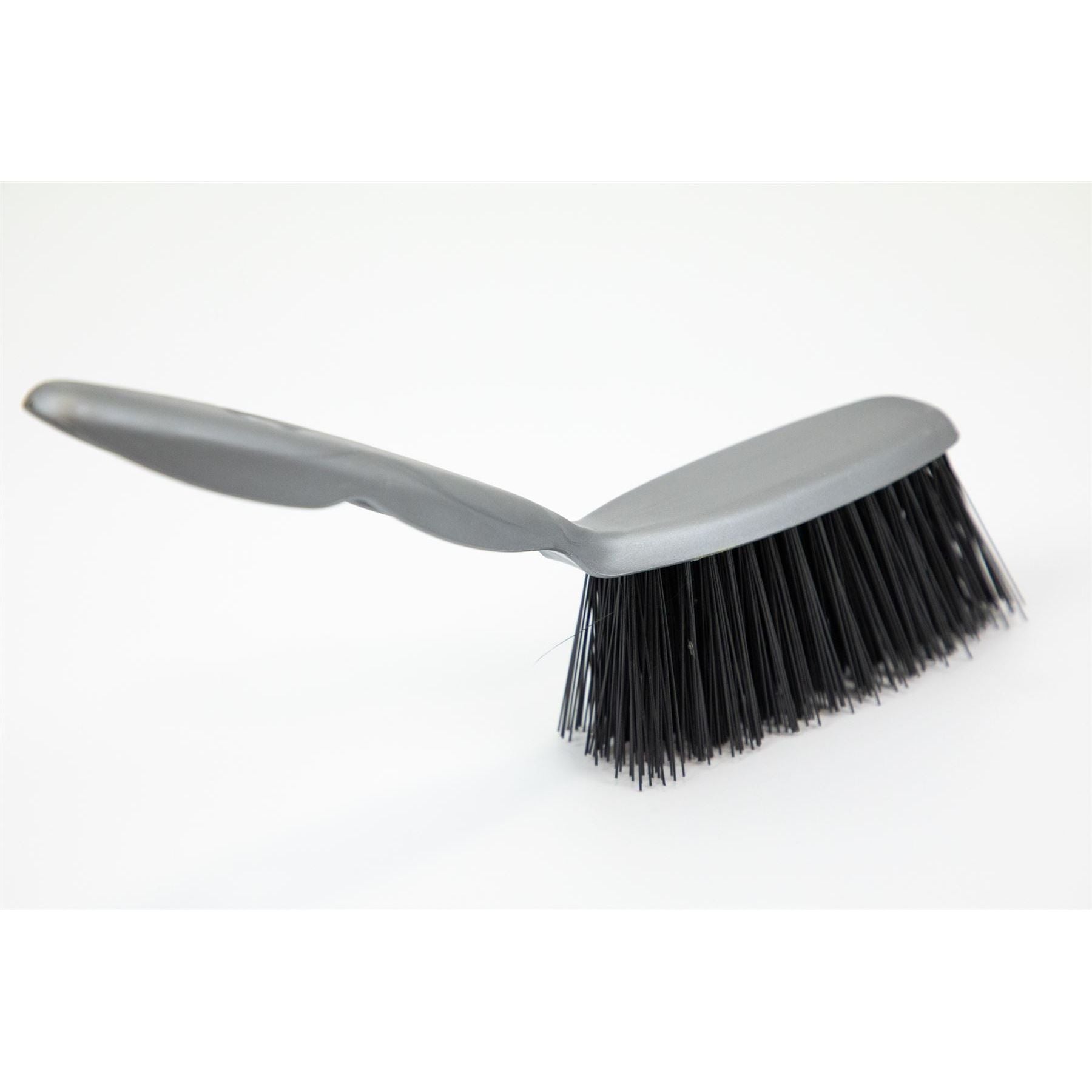 Plastic Hand Brush | Disposable Stiff Synthetic Bristles