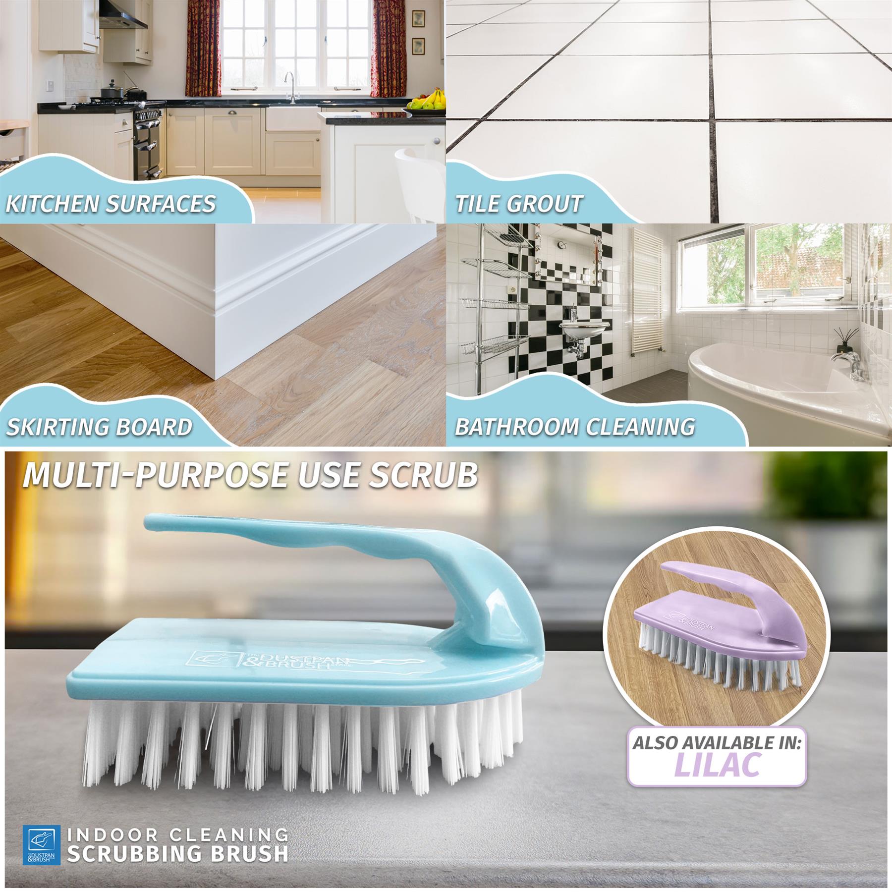 Scrubbing Brush - Duck Egg