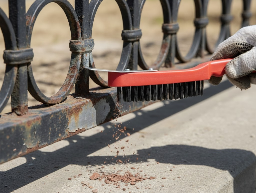 Heavy Duty Wire Brush with Scraper | Single, 3 & 12 Pack Options