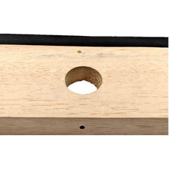 36" Wooden Rubber Floor Squeegee - HEAD ONLY