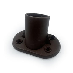 1 1/8" Plastic Broom Bracket | 28-29mm 4 Hole Socket