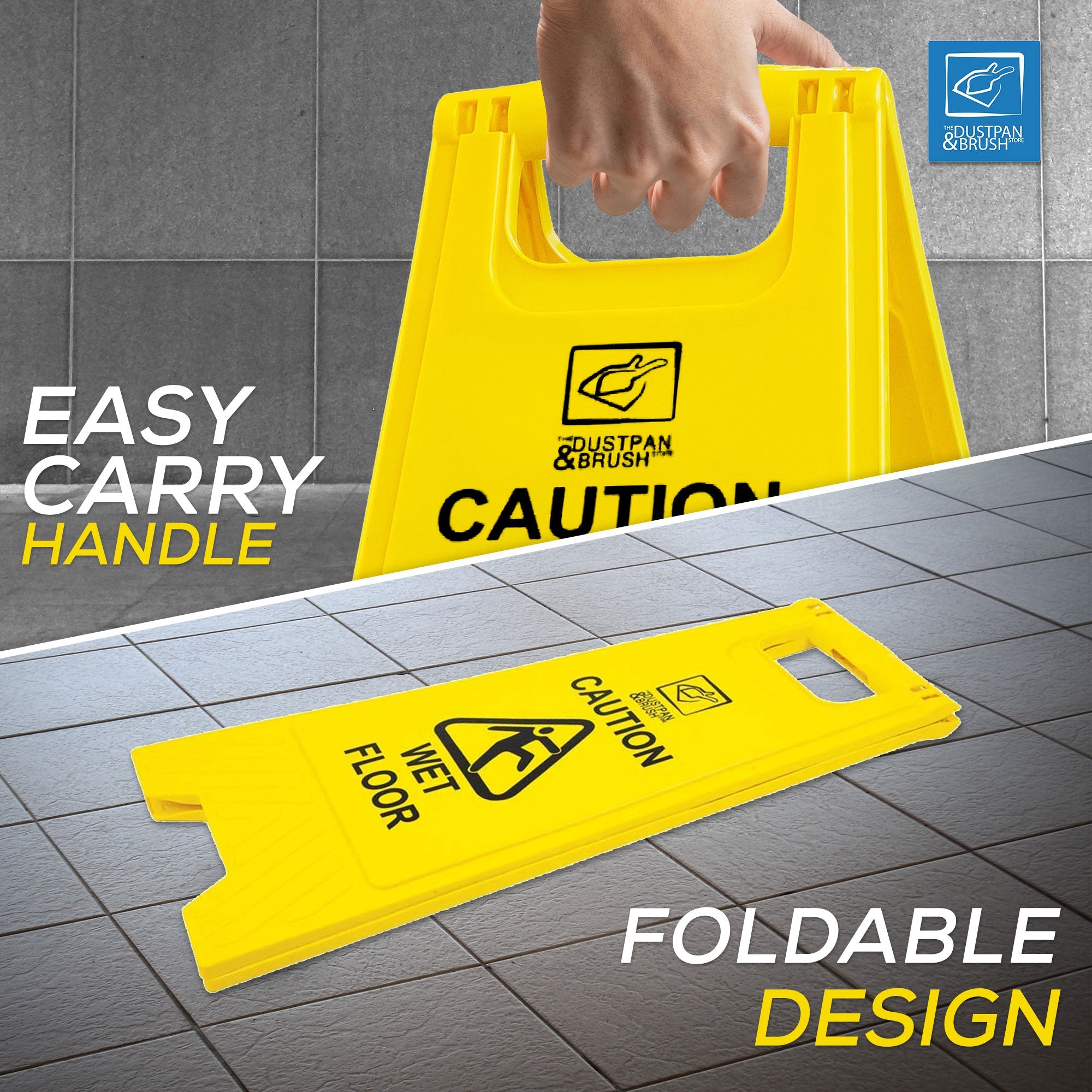 Wet Floor Sign – Packs of 1, 2, 5 or 10