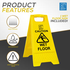Wet Floor Sign – Packs of 1, 2, 5 or 10