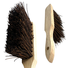 Stiff Bassine Hand Brush | Natural Fibre Wooden Sweeping Brush