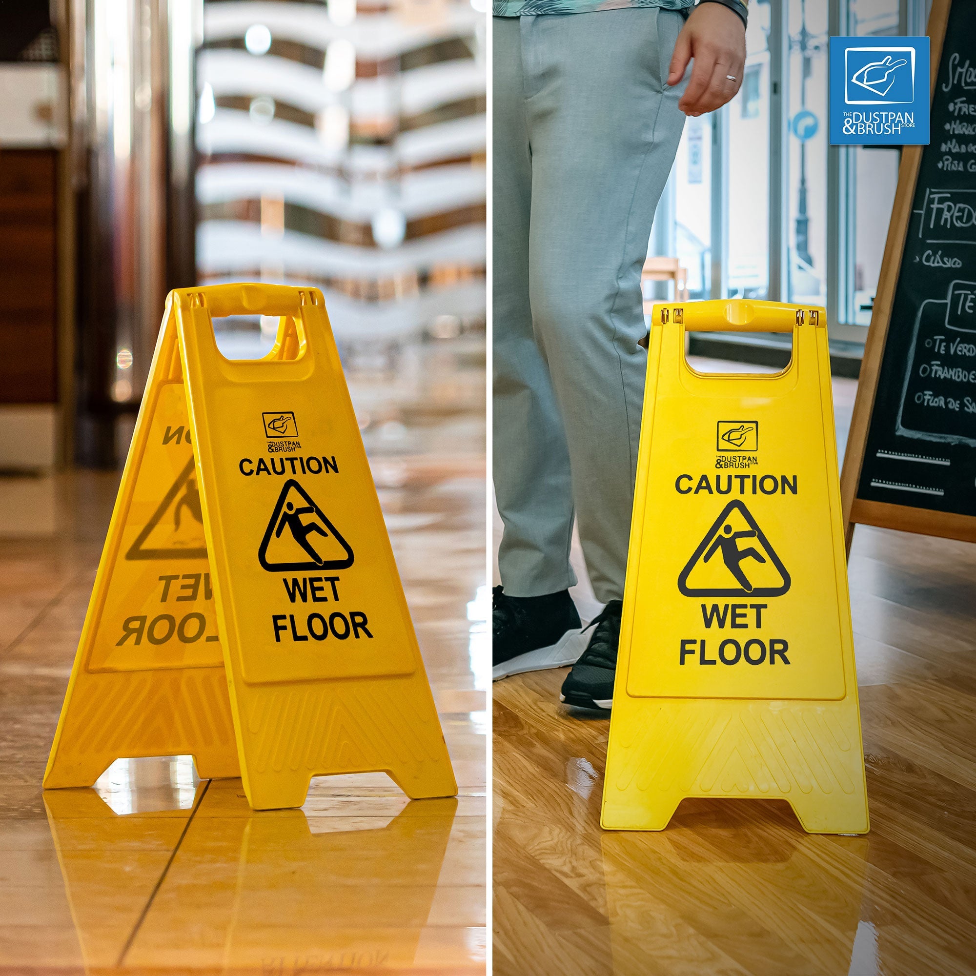 Wet Floor Sign – Packs of 1, 2, 5 or 10