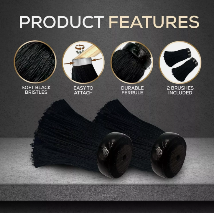 Tar Brush Replacement Head | Single or Pack of 2