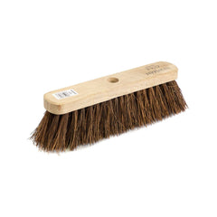 Newman and Cole 12" Stiff Natural Bassine Outdoor Broom Head