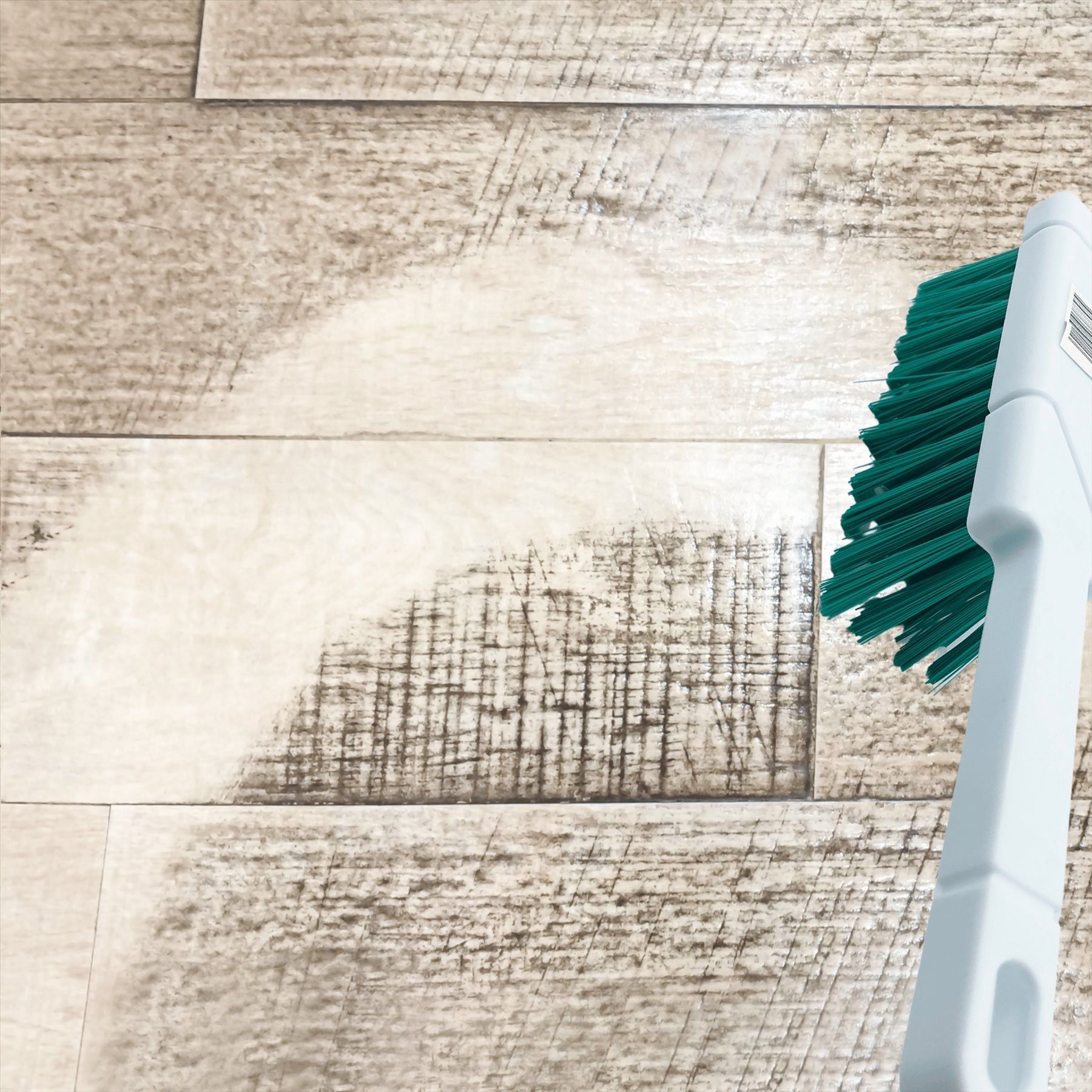 Green Hygiene Hand Brush – Soft & Stiff Colour Coded Brush