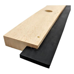 18" Wooden Floor Squeegee - HEAD ONLY