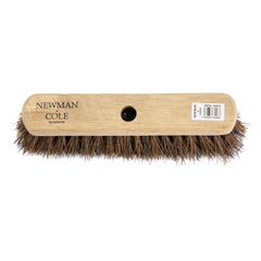 Newman and Cole 12" Stiff Natural Bassine Outdoor Broom Head