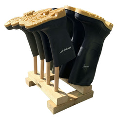 Wooden Welly Boot Stand | Holds 4 Pairs of Wellington Boots