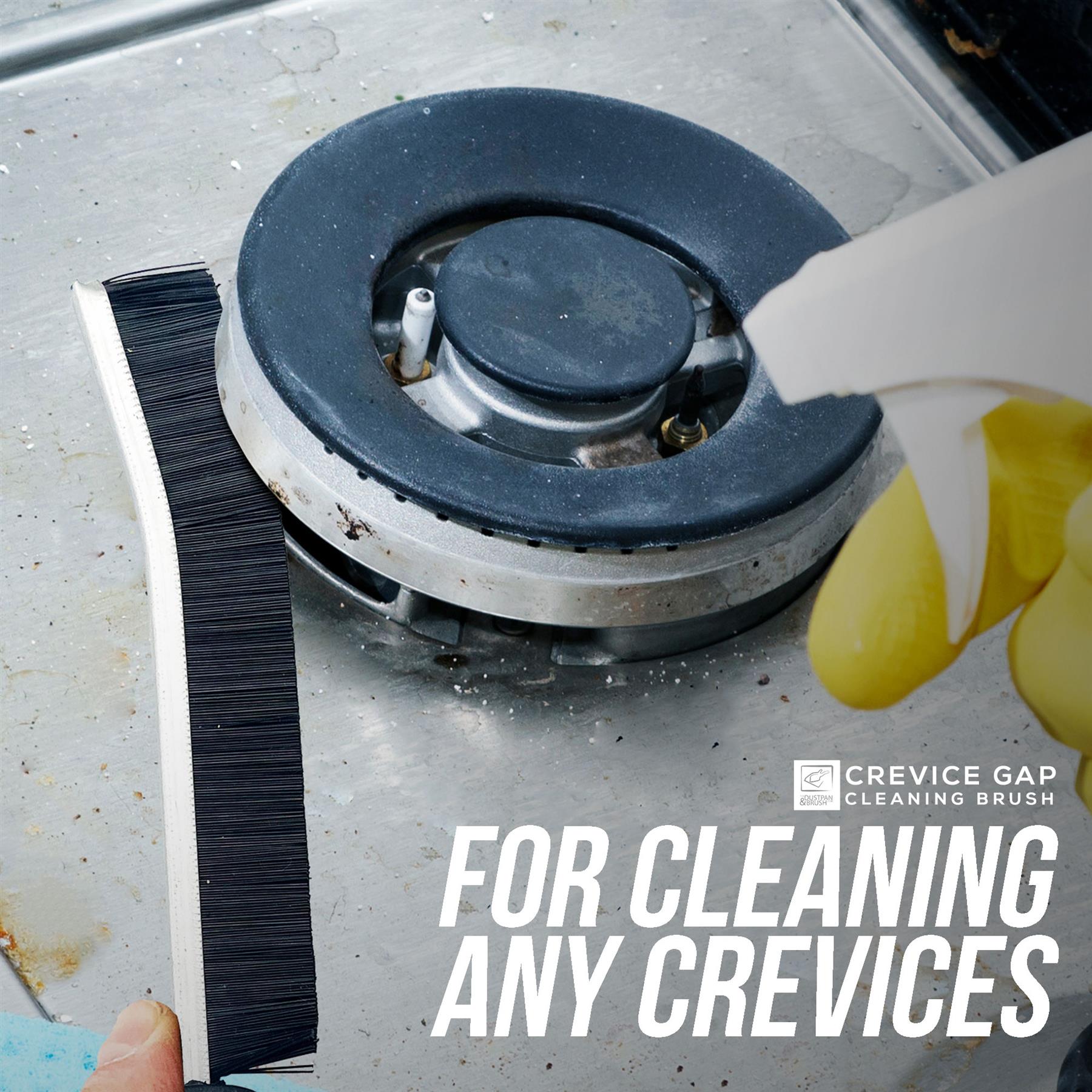Narrow Long Gap Crevice Cleaning Brush - Single or Pack of 10